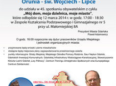 Spotkanie obywatelskie w Gdańsku-Oruni